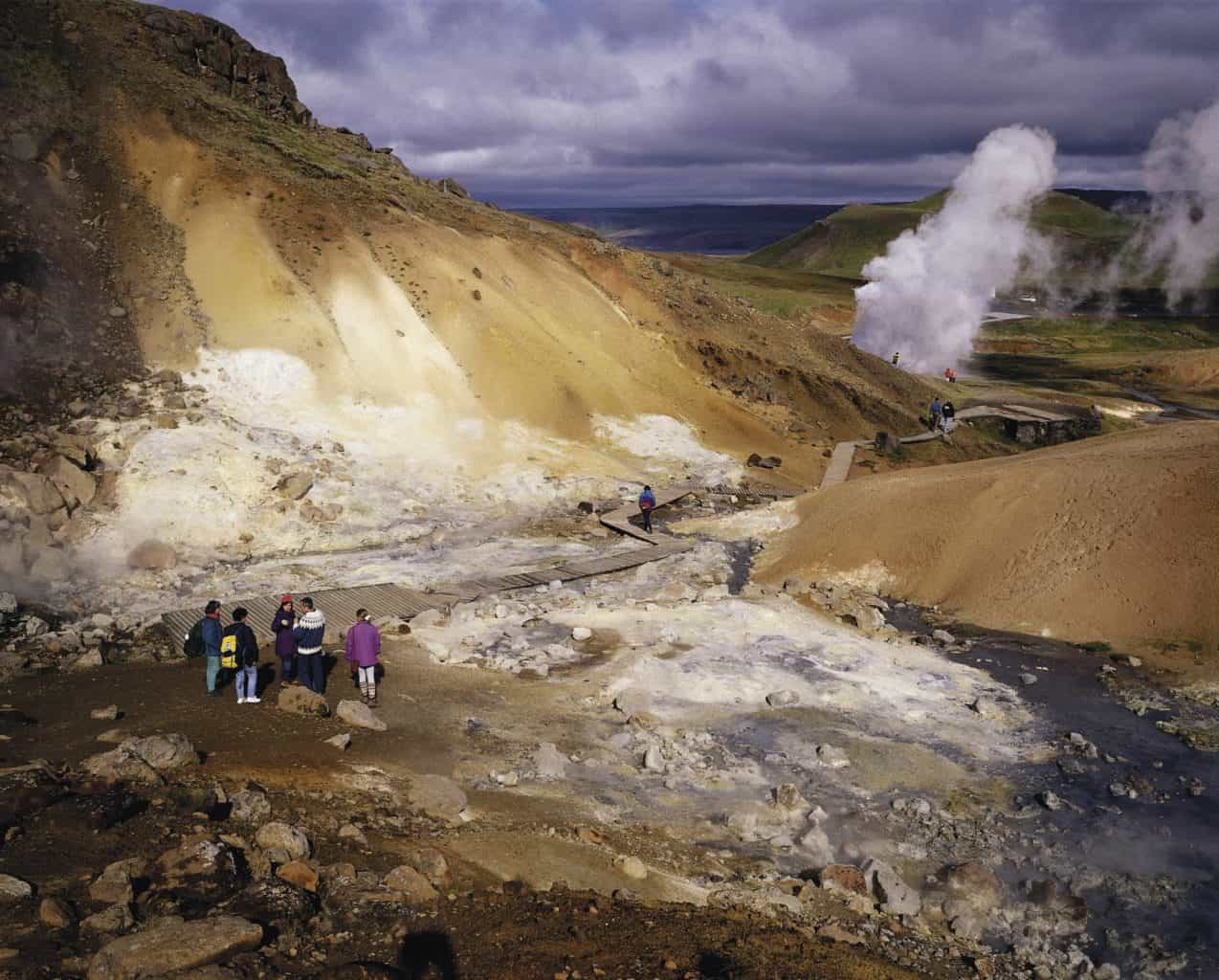 Volcanic Area on Reykjanes