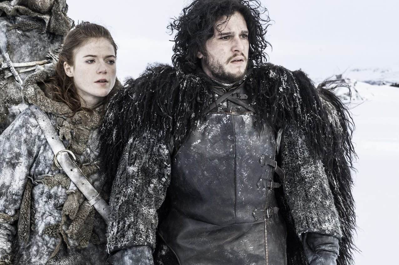Jon Snow and Ygritte Iceland