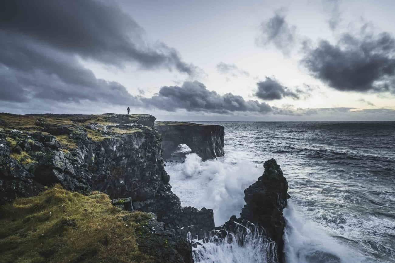 Cliffs in Iceland